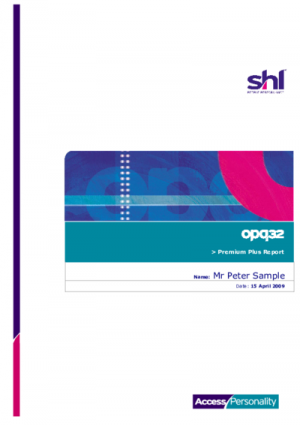 OPQ Premium Plus Report English International