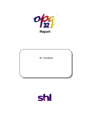 OPQ Premium Report