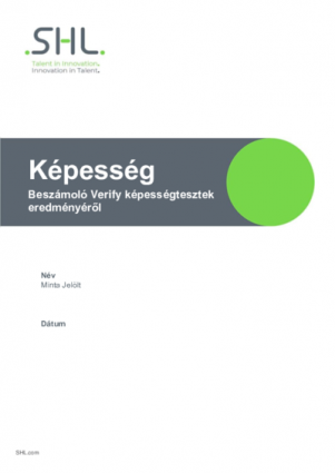 Verify Next Generation - Numerikus jelentés