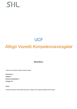  UCF jelentés fejlesztési tippekkel