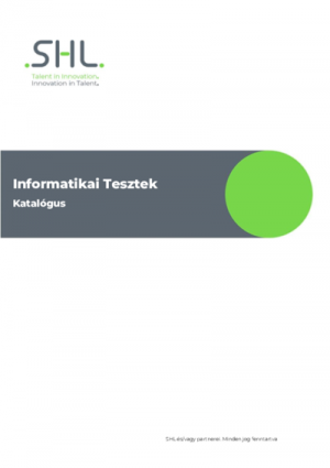 SHL Informatikai tesztek katalógusa